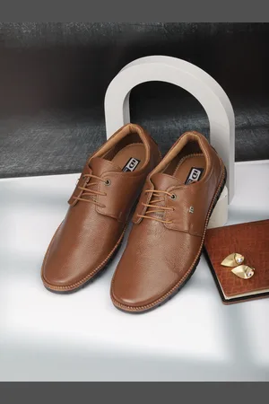 ID Men Tan Brown Sol Formal Brogues