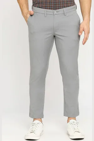 Basics Men Tapered Fit Trousers
