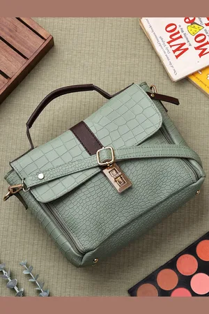 Legal Bribe Crock Textured Structured Handheld Bag