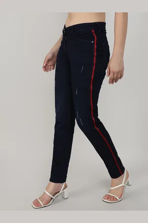 Campus Women Comfort Low Distress Regular Fit Stretchable Jeans