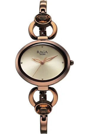 Titan Raga Viva Women Bracelet Style Straps Analogue Watch 2621QM02