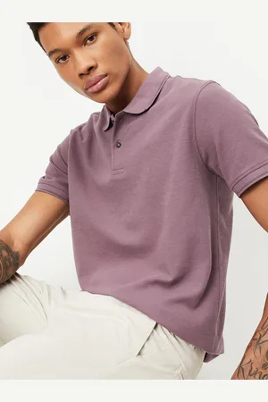 Max Collection Men Self Design Polo Collar T-shirt