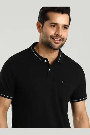 Indian Terrain Men Brand Logo Polo Collar Pockets T-shirt