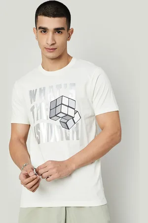 Lifestyle Men Typography Printed T-shirt