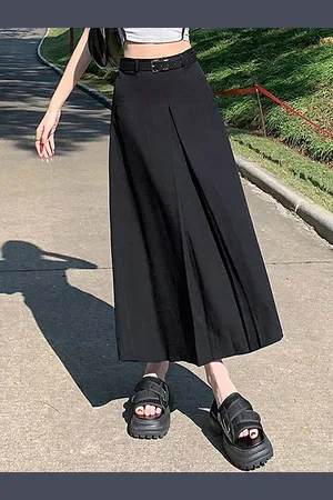 LULU & SKY Women A-Line Maxi Skirt