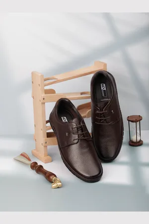 ID Men Brown Sol Leather Formal Oxford Shoes