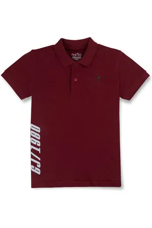 Gini and Jony Boys Polo Collar Applique T-shirt