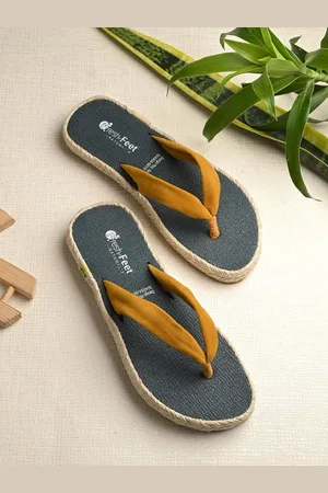 FRESH 1947 FEET Women Printed Open Toe Flats