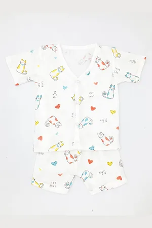 BAESD Unisex Kids Dyed Shirt with Shorts