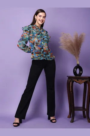Cation Women Printed Casual Shirt