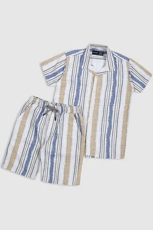 CAVIO Boys Printed Shirt with Shorts