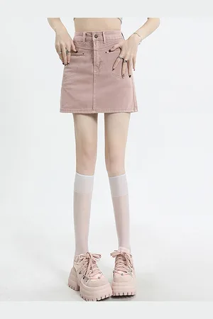 LULU & SKY Women A-Line Mini Skirt