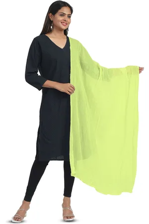 Miraan Cotton PomPom Border Dupatta
