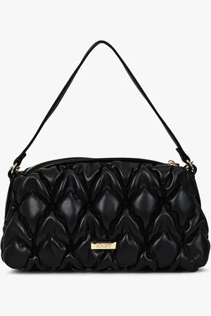 Kazo Puffy Shoulder Bag with Quilted