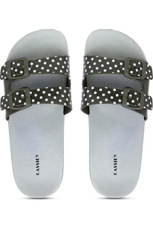 CASSIEY Women Printed Rubber Slip-On