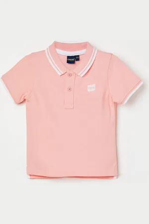Lifestyle Boys Solid Polo Collar T-shirt