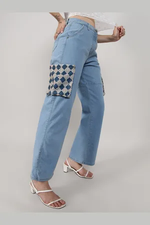 Campus Women Comfort Highly Distressed Stretchable Jeans