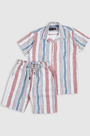 CAVIO Boys Printed Shirt with Shorts