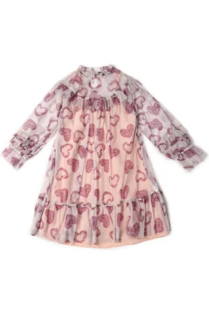 Allen Solly Girls Pure Cotton Print A-Line Dress