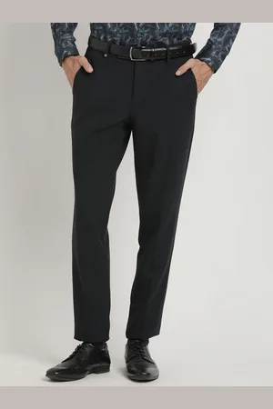 Turtle Men Tailored Mid-Rise Skinny Fit Trousers