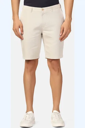 Blackberrys Mid-Rise Cotton Slim Fit Shorts