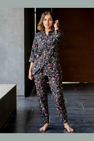 Kalini Printed Shirt Collar Co-Ords