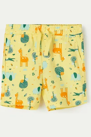 Lifestyle Boys Conversational Printed Mid Rise Shorts