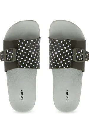 CASSIEY Women Printed Rubber Slip-On