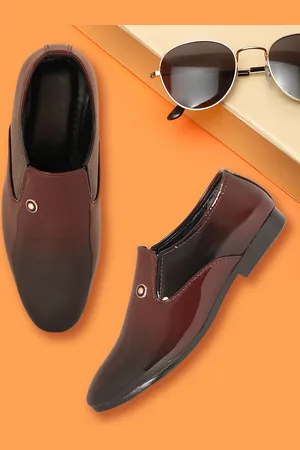 BAESD Boys Round Toe Slip-On Loafers