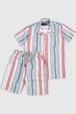 CAVIO Boys Printed Shirt with Shorts