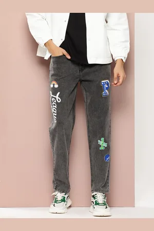 HARVARD Men Relaxed Fit Printed Stretchable Jeans