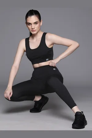 HRX Women Solid Rapid-Dry Tracksuit