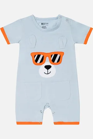 BodyCare Infant Boys Embellished Cotton Romper