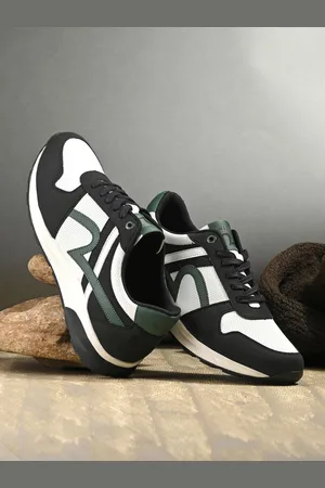 SPYKAR Men Colourblocked PU Sneakers