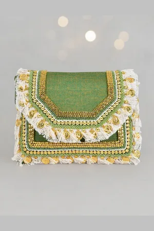 CRUSSET Embellished Purse Clutch
