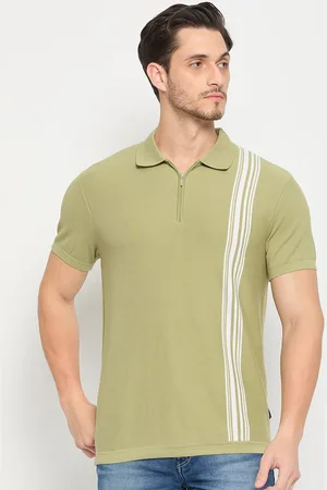 Duke Men Solid Polo Collar T-shirt