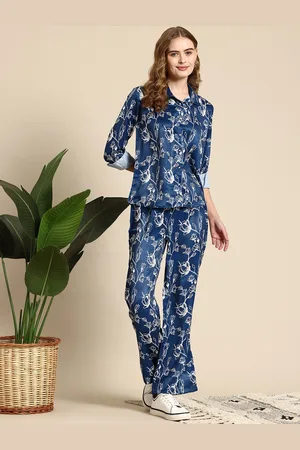 Mast & Harbour Floral Printed Shirt & Trousers