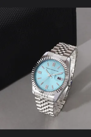 French Connection Men Stainless Steel Bracelet Style Straps Analogue Watch FCP41SM