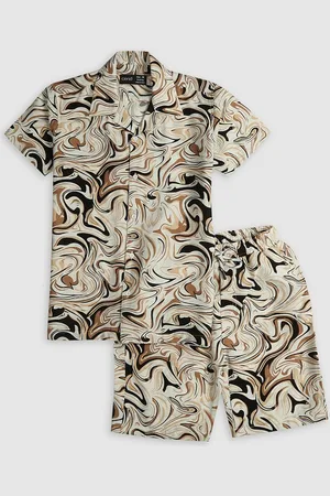 CAVIO Boys Printed Shirt With Short