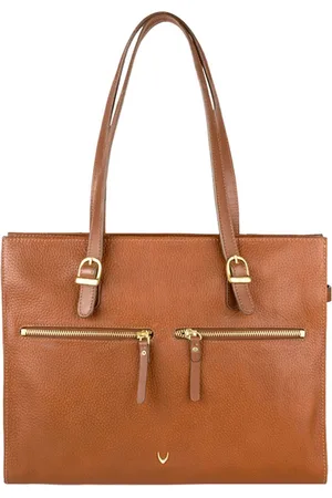 Hidesign Leather Bowling Shoulder Bag