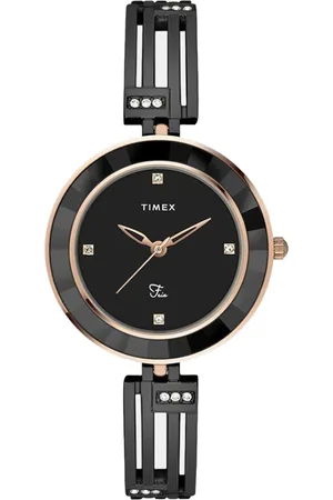 Timex Women Embellished Analogue Watch TWEL16201-JIT