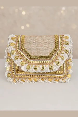 CRUSSET Embellished Purse Clutch