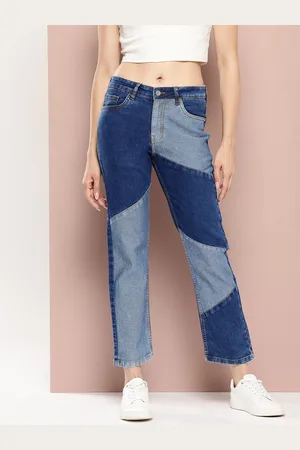 HARVARD Women Straight Fit Mid-Rise Jeans