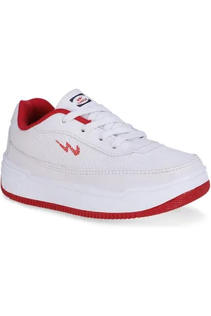 Campus Kids Round Toe Lace Up Sneakers