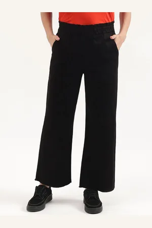Benetton Women High-Rise Trousers