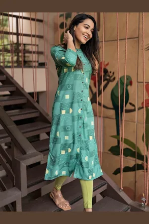 Hay Women Dyed Liva Kurta