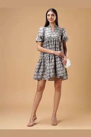 Bani Women Floral Print A-Line Dress