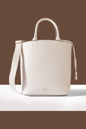 Accessorize Women Solid PU Structured Handheld Bag
