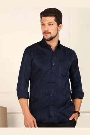 FUBAR Men Slim Fit Opaque Casual Shirt