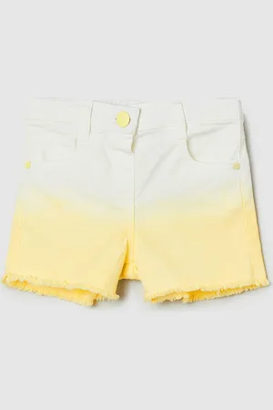 Max Collection Girls Regular Fit Mid Rise Cotton Ombre Regular Shorts